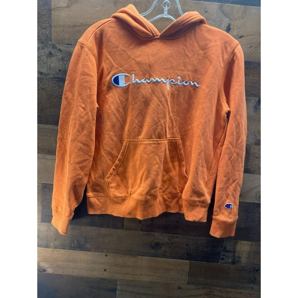 Champion Youth Logo Hoodie‎ Size Large